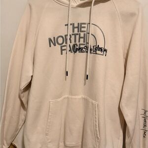 The North Face Never Stop Exploring graphic Hooded Sweatshirt